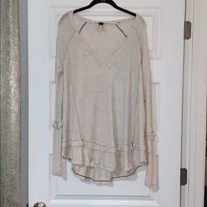NWT Free People thermal free flowing top